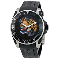 Orologio Gucci Uomo Gucci Dive in Acciaio YA136318 - YA136318